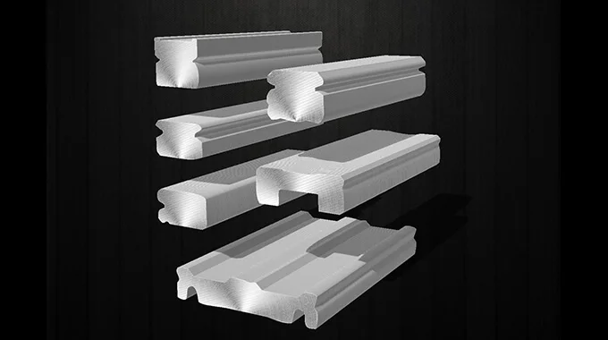Gebruikt voor lineaire geleiderschuiven, op maat gemaakte profieldraad product image