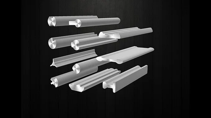 Verende sloten en mechanische beslagdelen met op maat gemaakte profieldraad product image