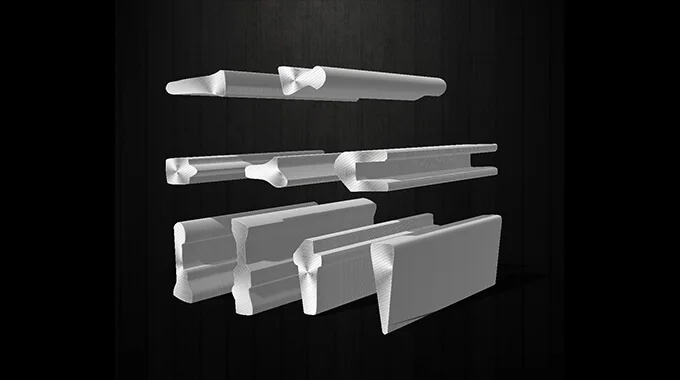 Ondersteuningsframe voor filterzeefcilinder met driehoekig profiel, op maat gemaakte profieldraad product image